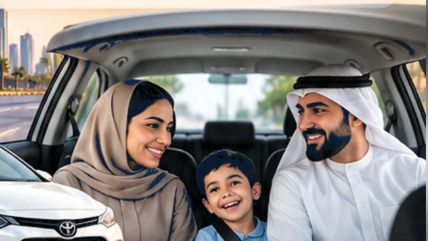 عائلة سعودية في رحلة مريحة